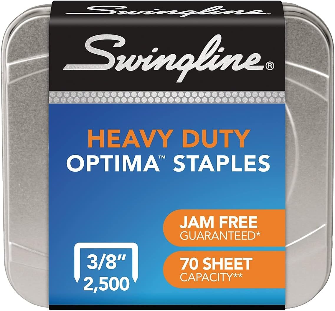 3/8-Inch Leg Staples, 2500/Box E64848