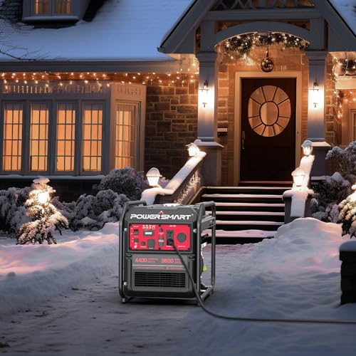 4400-Watt Portable Generator with Inverter Technology, Gas Powered O86081