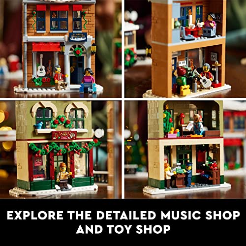 Holiday Main Street Building Set with 6 Minifigures L281