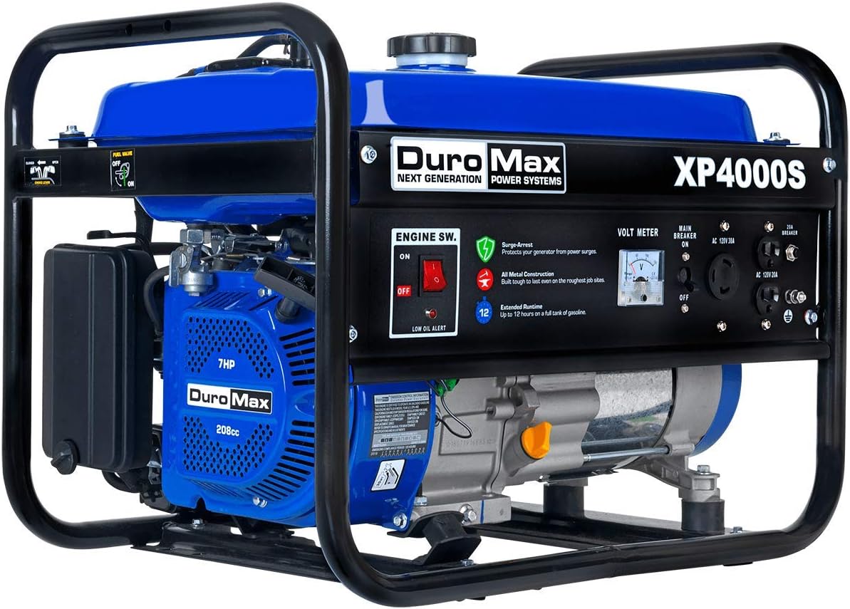 Dual Fuel Portable Generator 4400 Watt Electric Start Z720610