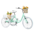 7 Speed 20/24/26 inch Three-Wheeled Bicycle with Basket W131