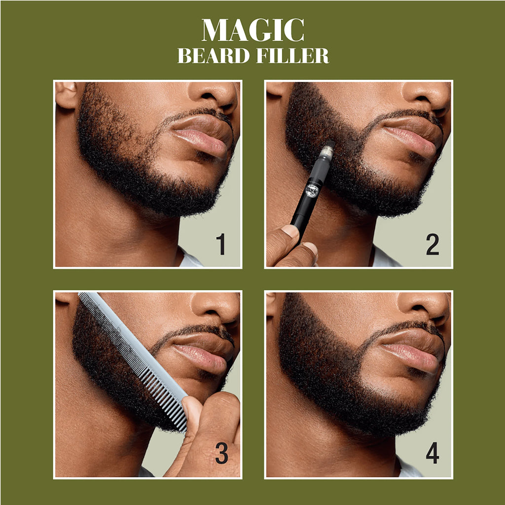 Natural Black Beard Filler, 0.05 fl oz P81647