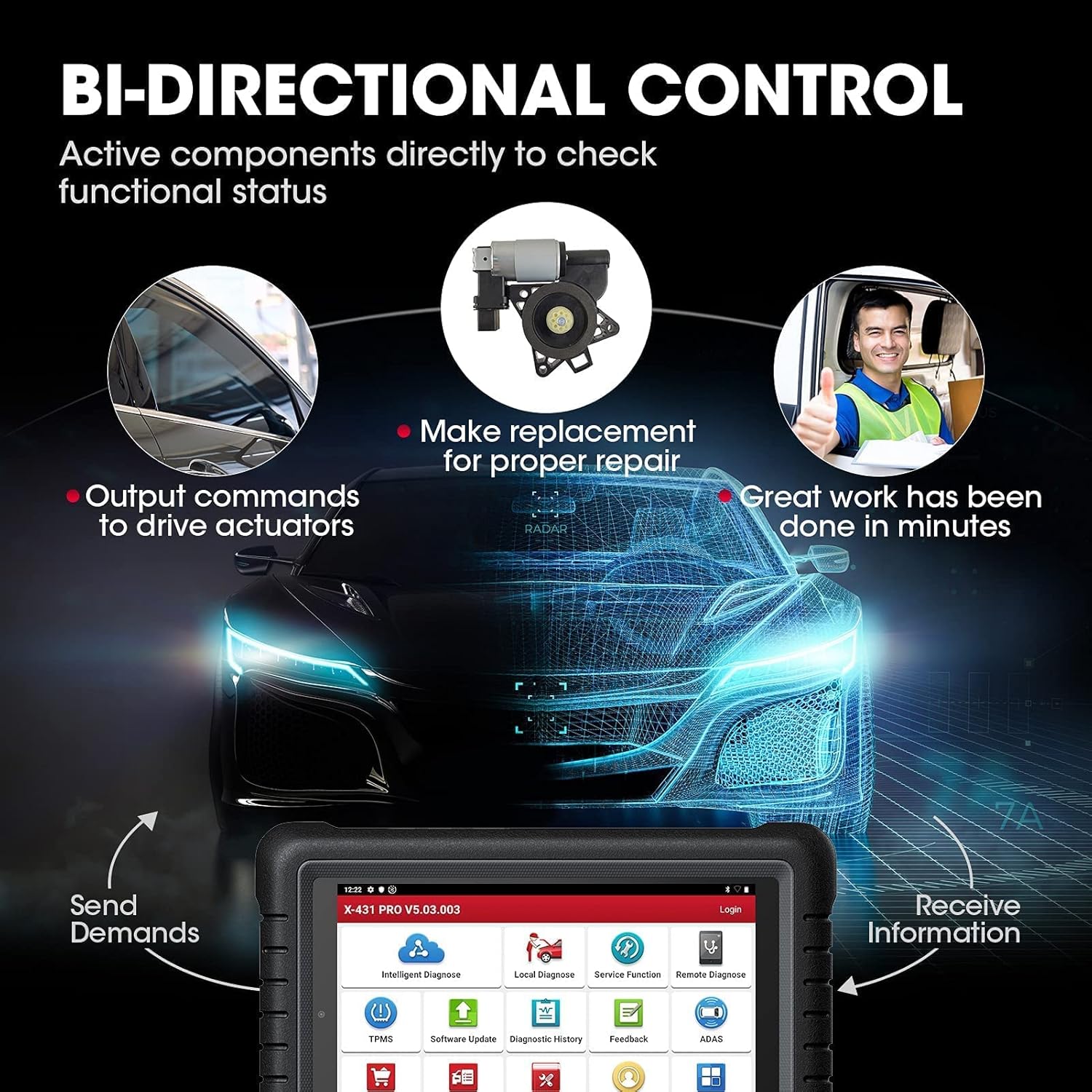 LAUNCH X431 PROS V Diagnostic Tool J295