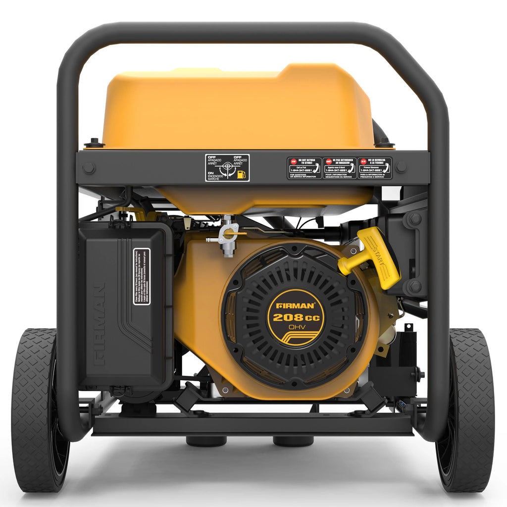 Gas Powered 4550-3650W Portable Generator with Wheel Kit F462201