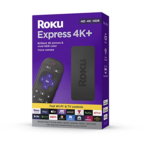 Roku Express 4K+ Streaming Device with Voice Remote I69504