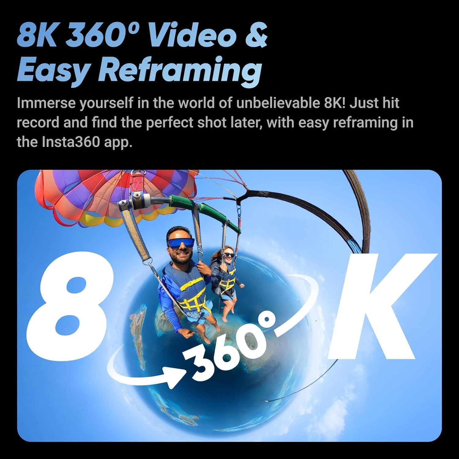 Waterproof 8K 360 Action Helmet Camera with Extra Battery Y866