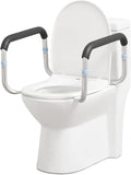 Adjustable Compact Toilet Safety Rail with Hand Rails A226