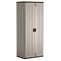 Grey Resin Storage Cabinet, 72 in. H x 30 in. W x 20-¼ in. D V721295