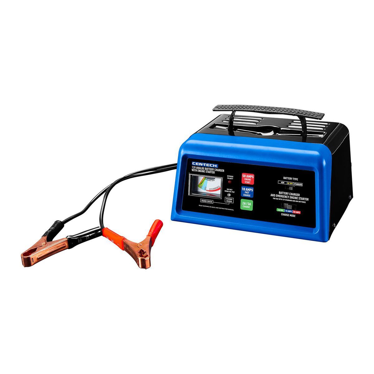 2/10/50 Amp 12V Analog Charger with Engine Start P20130