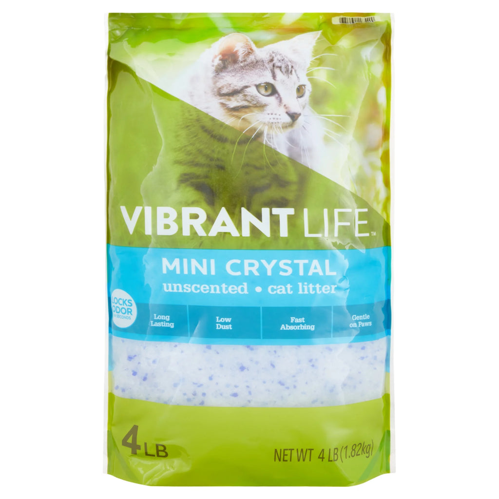 Mini Crystal Unscented Cat Litter, 4 lb B948