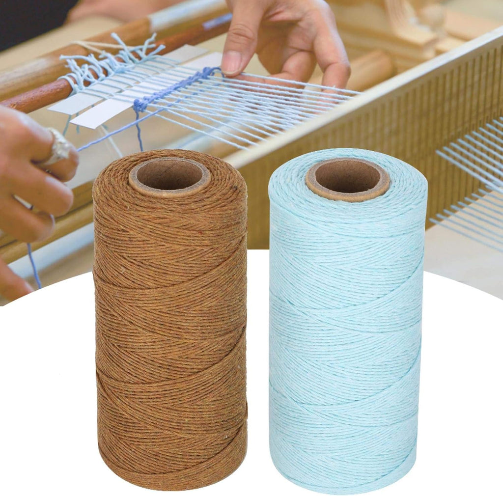 8/4 100% Cotton Weaving Warp Thread 2 Rolls 2 Colors X55299