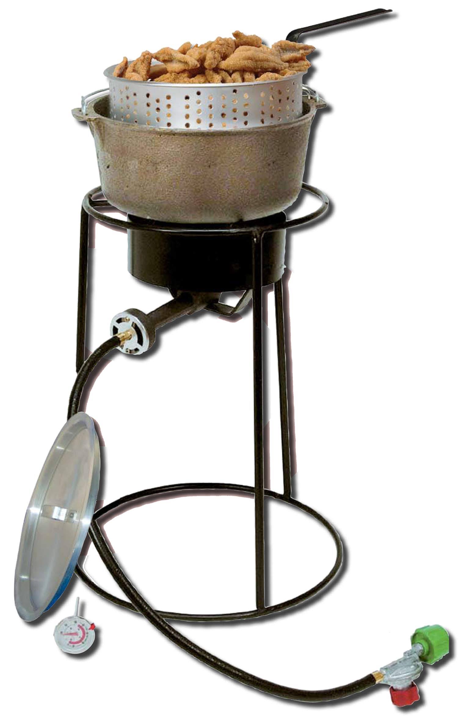 Outdoor Cooker Package with Cast Iron Pot Y5567