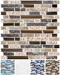 10-Sheet Peel and Stick Wall Tile in Sandstone S600