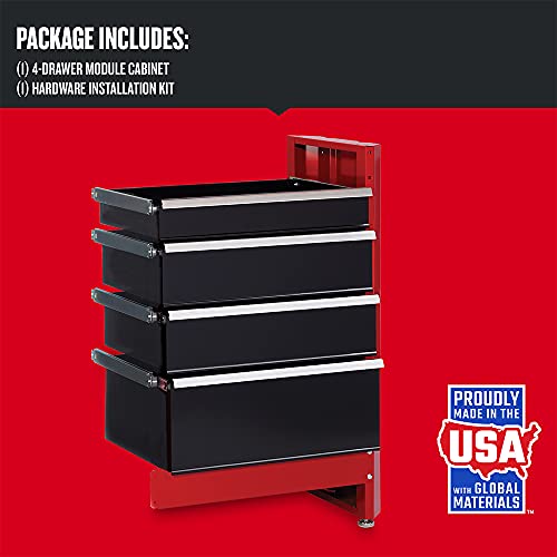 4-Drawer Workbench Storage Module M1453