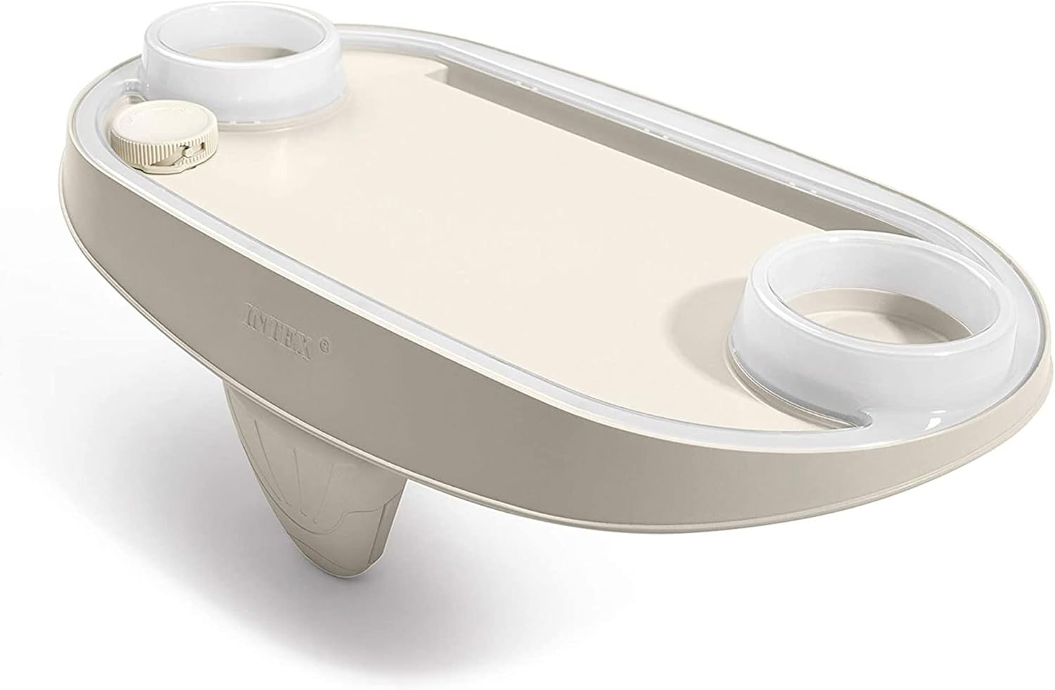 83x28" Inflatable Square Hot Tub Spa with LED Light Strip D519855