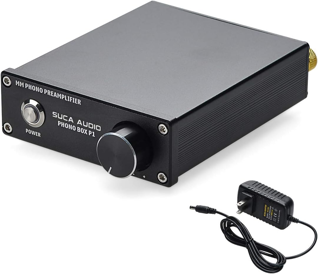 Mini Phono Preamp with RCA Input & Output Pack of 2 R4366