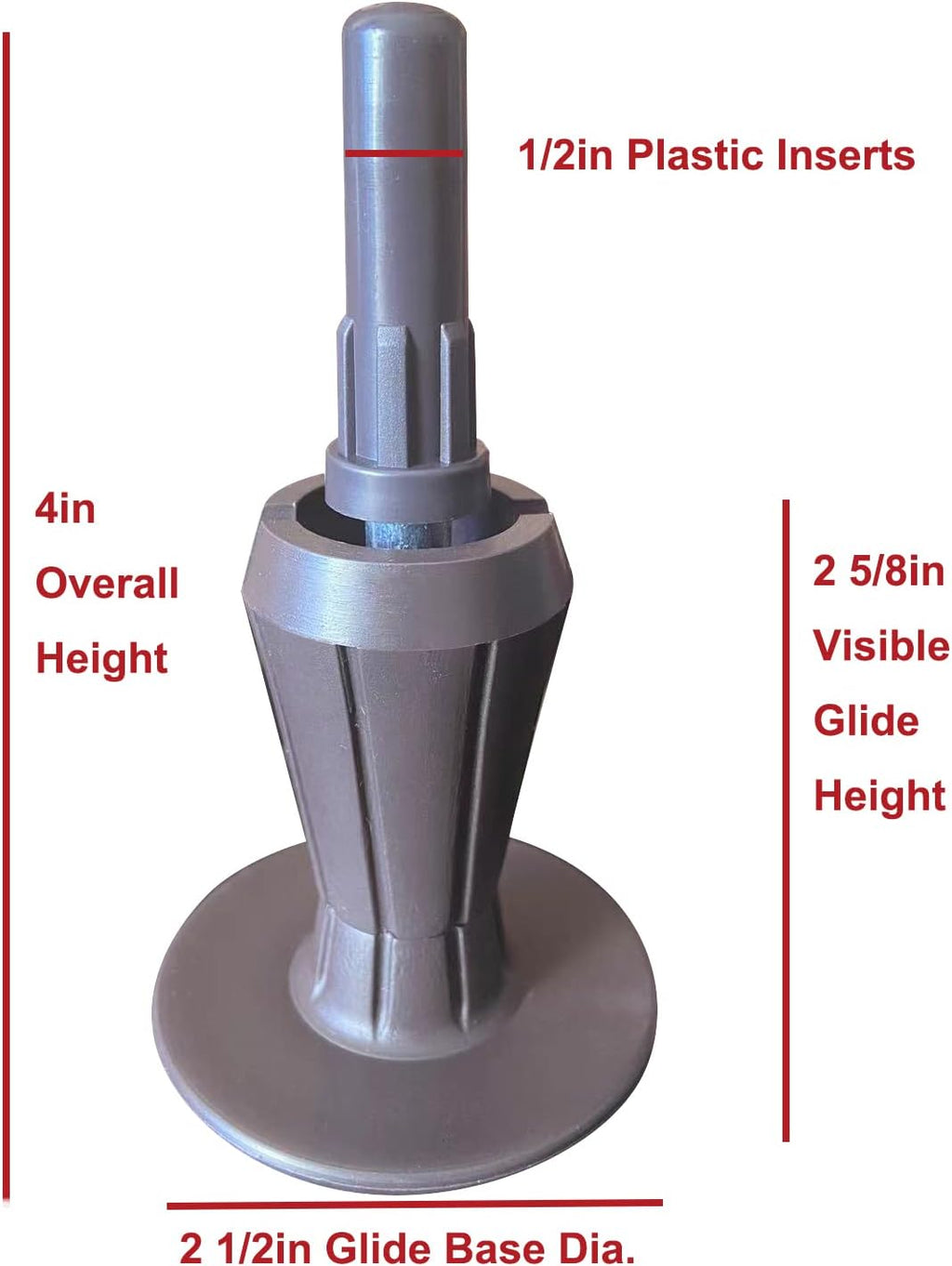 Set of 4 Heavy Duty Bed Frame Feet Replacement A441