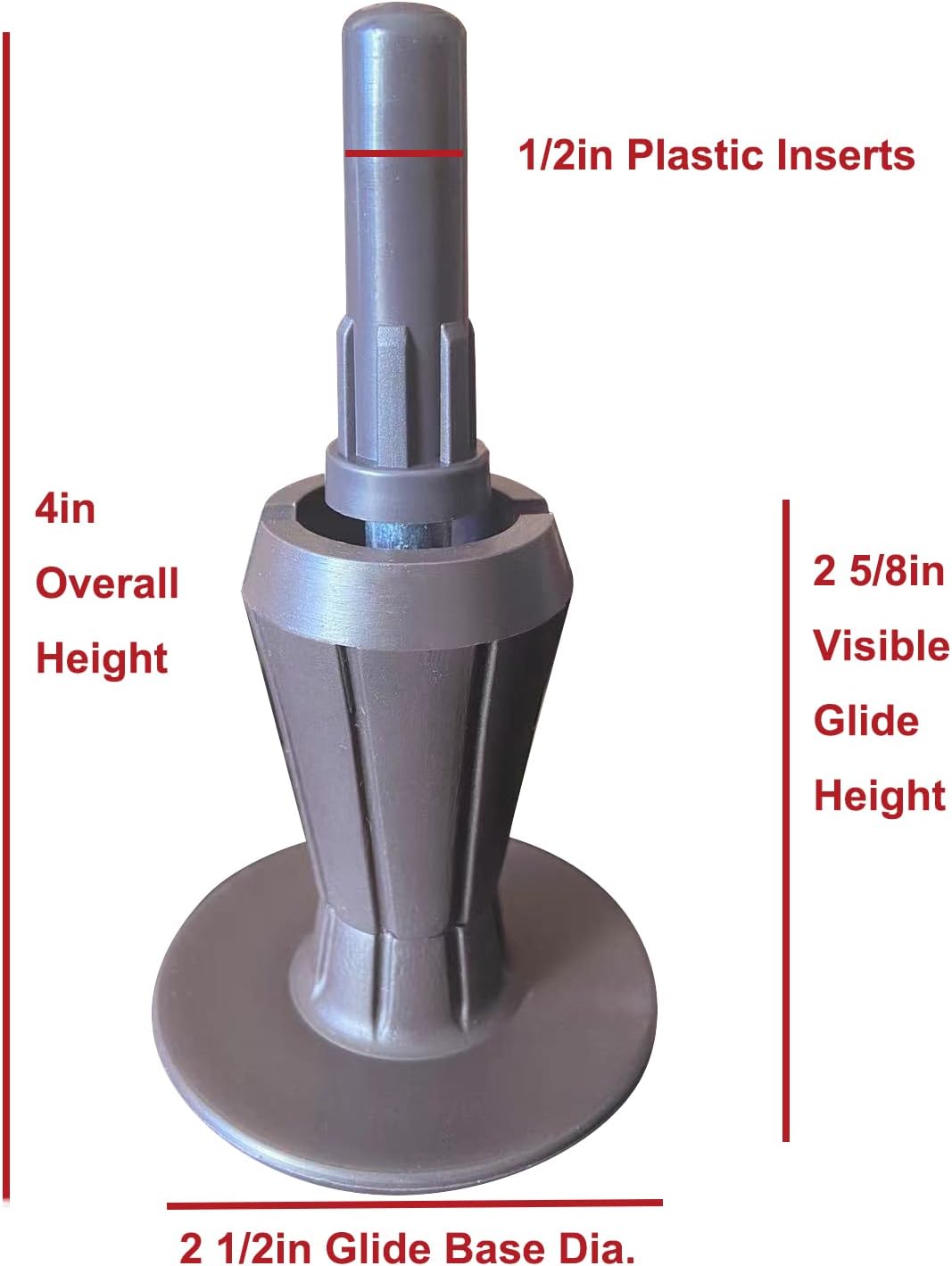 Set of 4 Heavy Duty Bed Frame Feet Replacement A441