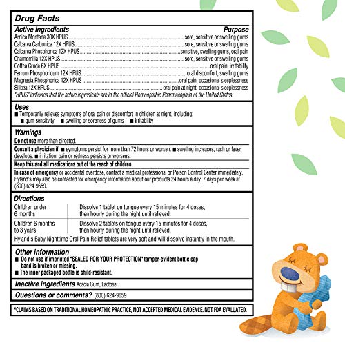 125 Count Baby Daytime Soothing Tablets S9973