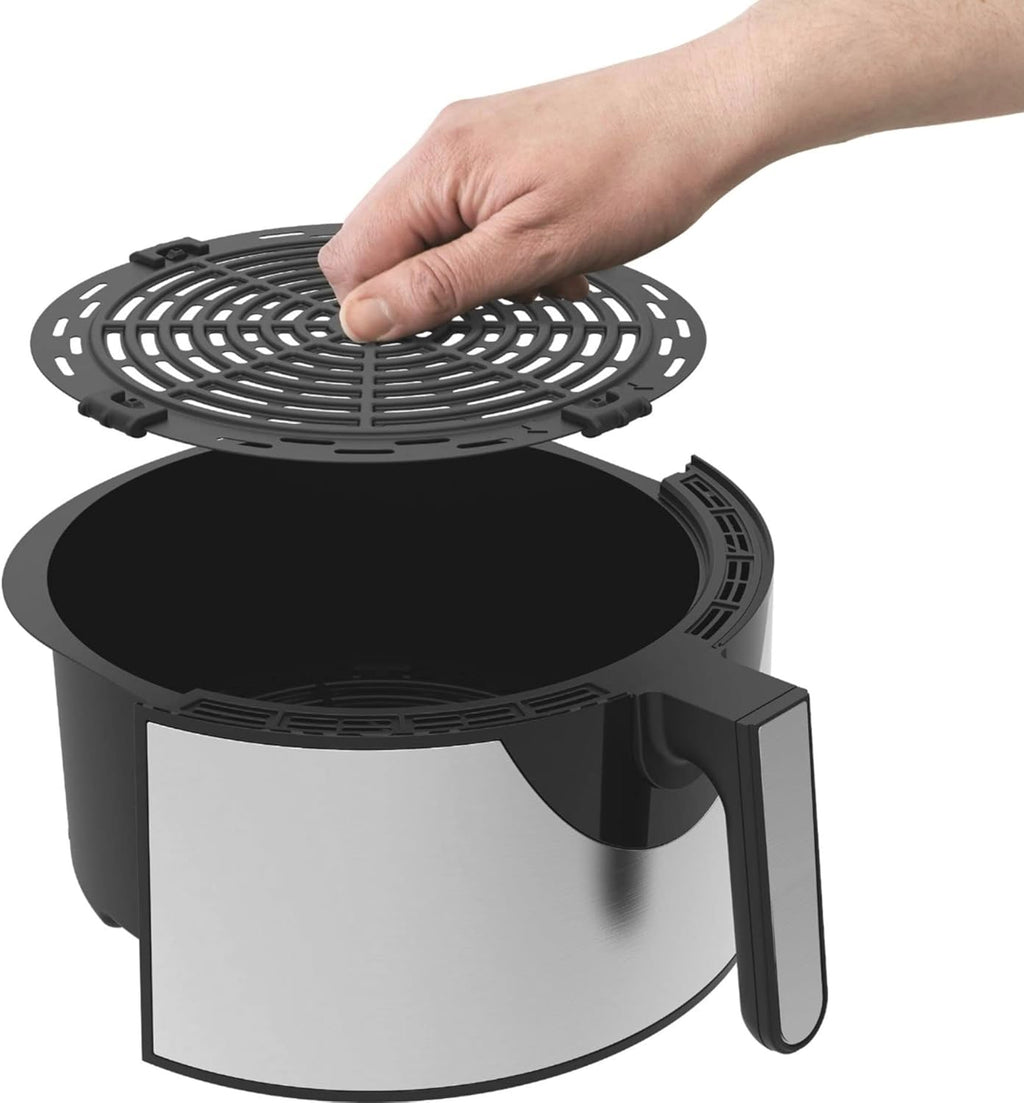 8qt Touchscreen Digital Air Fryer, Stainless Steel U69446