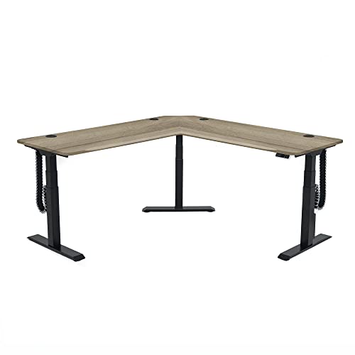 Electric Sit to Stand L-Shape Corner Desk T99914