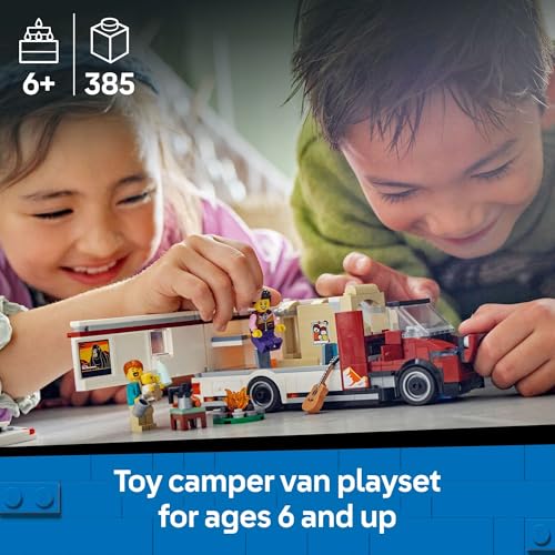 LEGO City Holiday Adventure Camper Van Building Toy Set M663