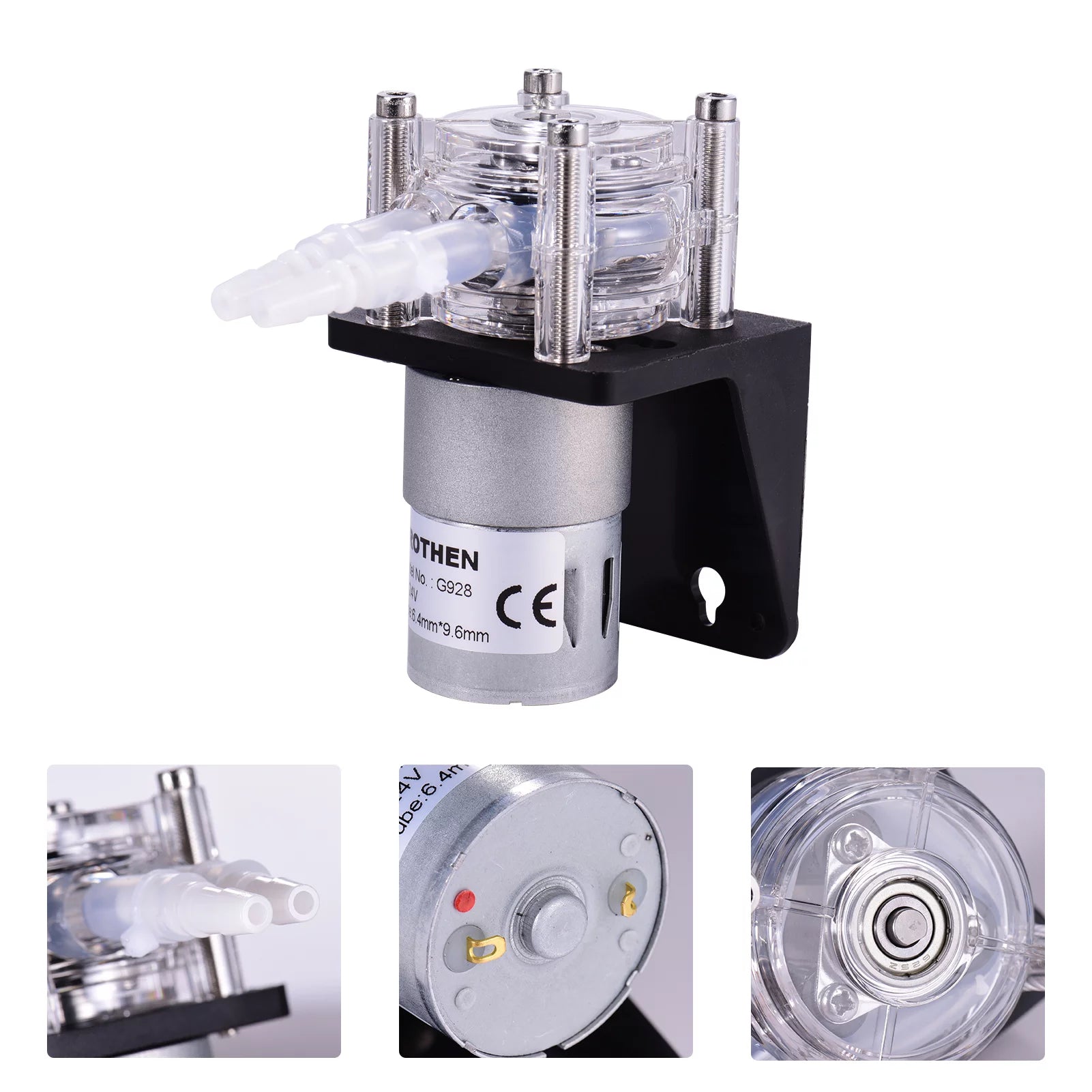 DC 12V Peristaltic Pump with Silicone Tubing N93214