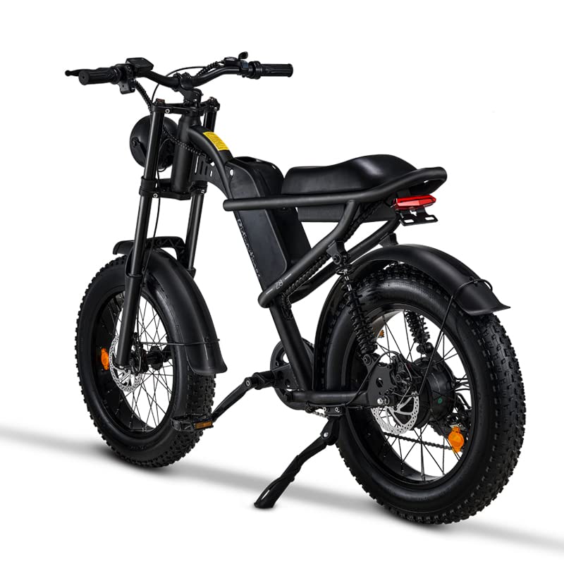 1500W Electric Bike with Full Suspension, 20" Fat Tire, 31.2AH Battery Z65538