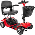 Red Compact Heavy Duty Mobility Scooter Q45890