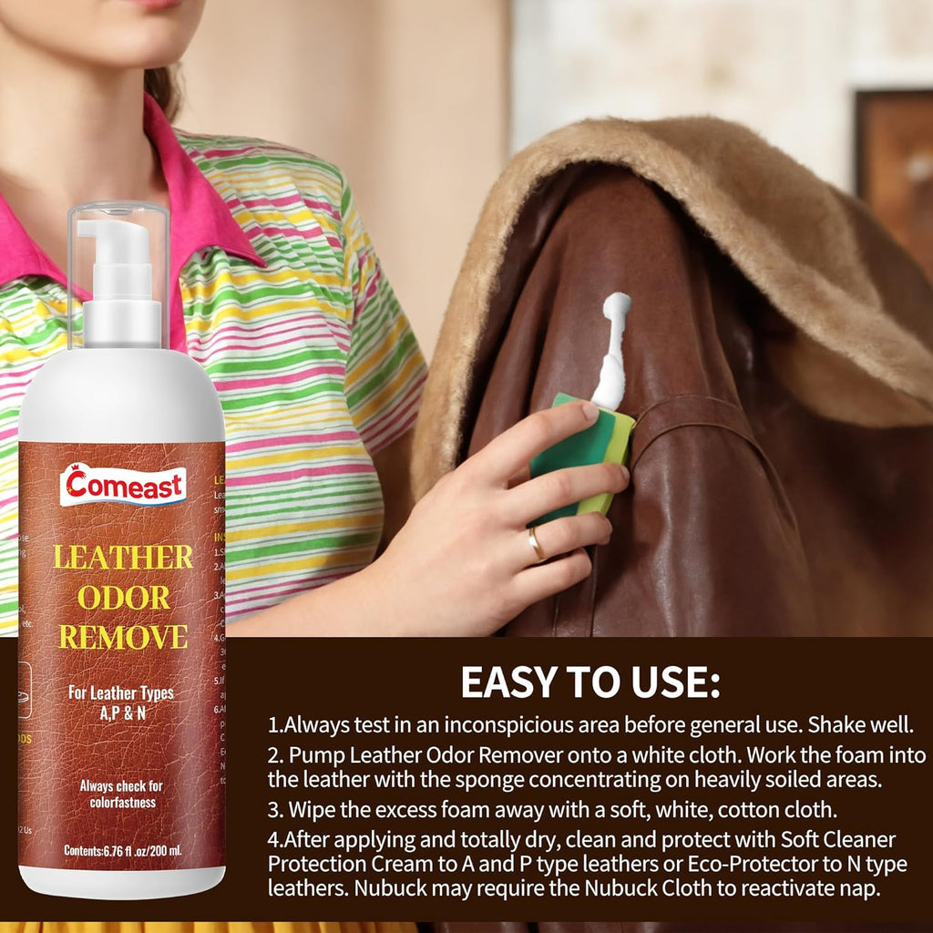 Unscented 6.76 Fl Oz Leather Cleaner and Conditioner D39856