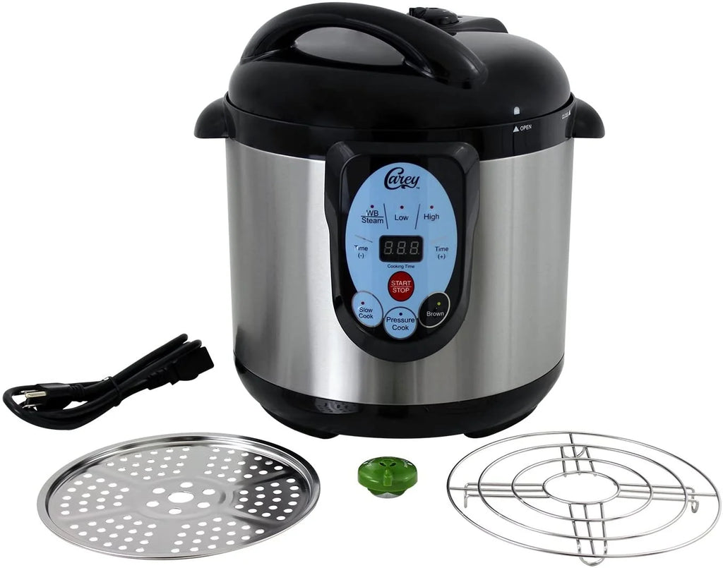 9.5 Qt Stainless Steel Electric Pressure Cooker and Canner S90380