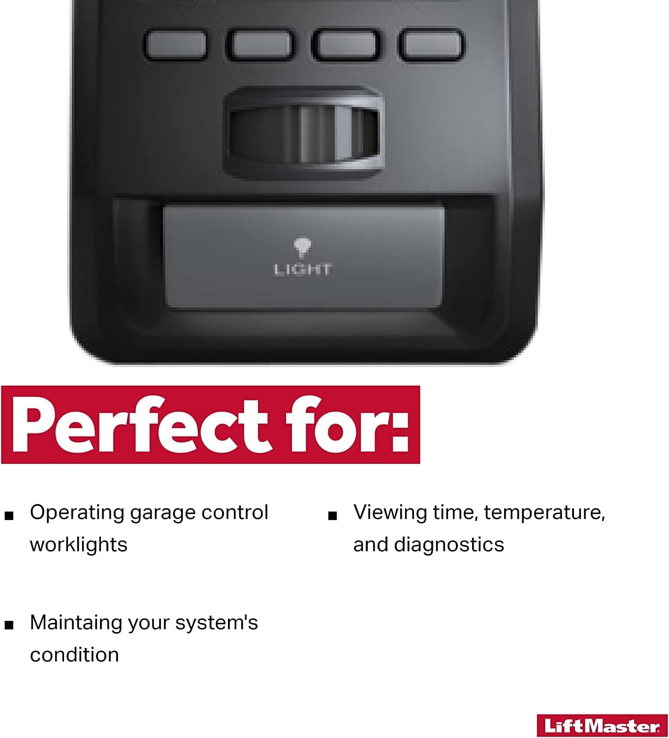 Smart Control Panel Compatible with LiftMaster Garage Door Openers U805