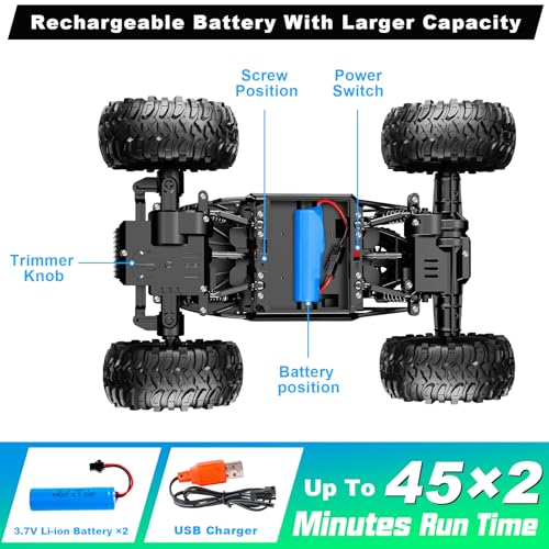 1:14 Scale 4WD Electric Remote Control Monster Truck Y7403