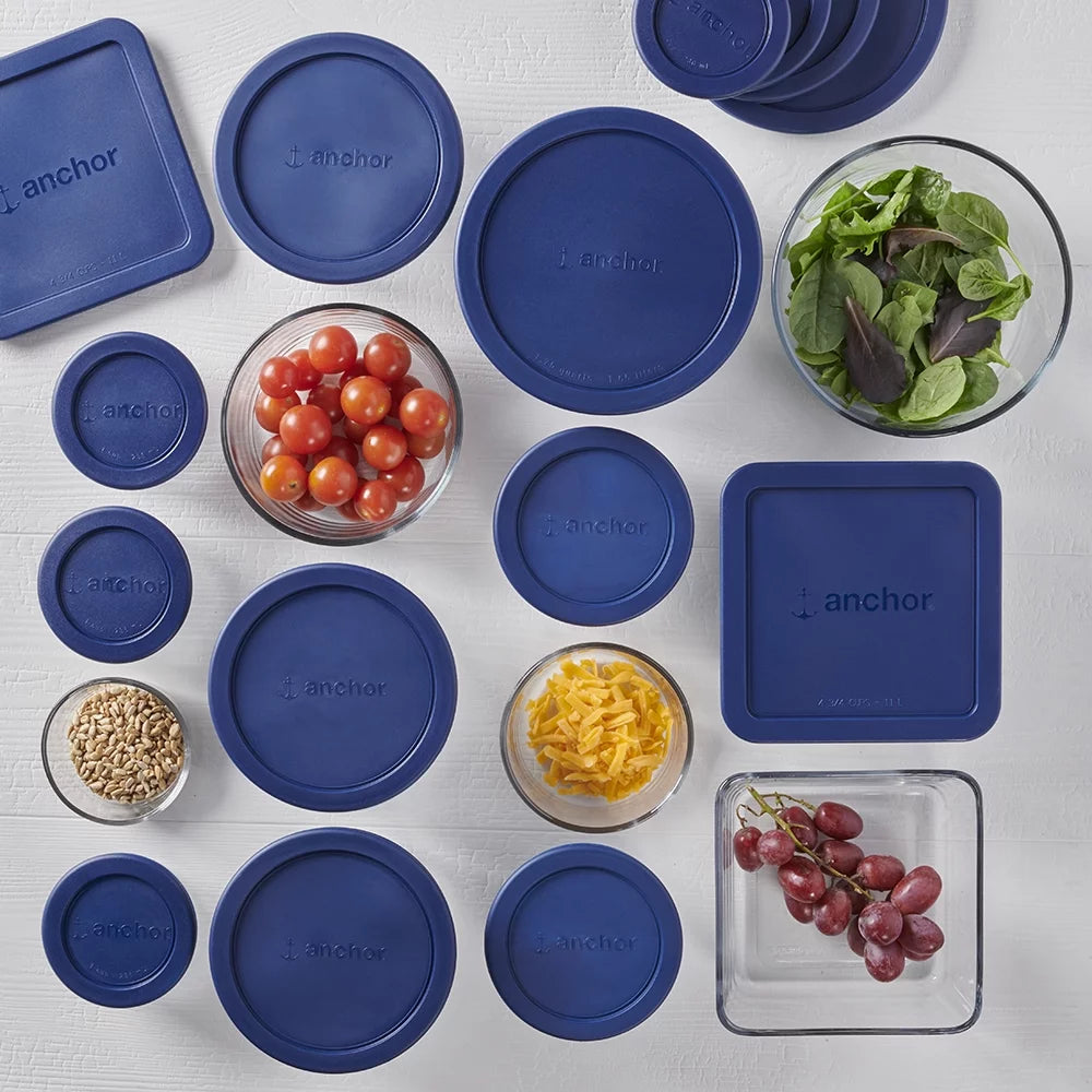 30 Piece Glass Food Storage Containers with Lids C34697