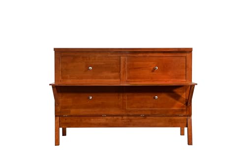 Queen Size Murphy Cabinet Chest Desk Bed with Drawers G625