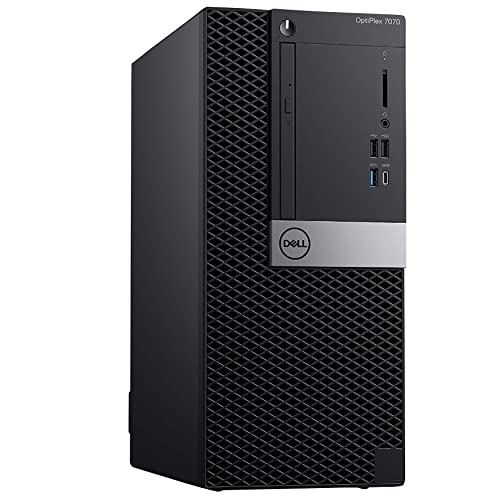 Dell Optiplex 7070 Tower Desktop Computer Intel i7-9700 32GB DDR4 RAM 1TB SSD Windows 11 Pro Internal Wi-Fi 6 PCIe Adapter (Renewed) A699
