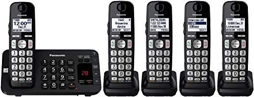 2 Handset DECT 6.0 Cordless Phone System with Answering Machine L887647