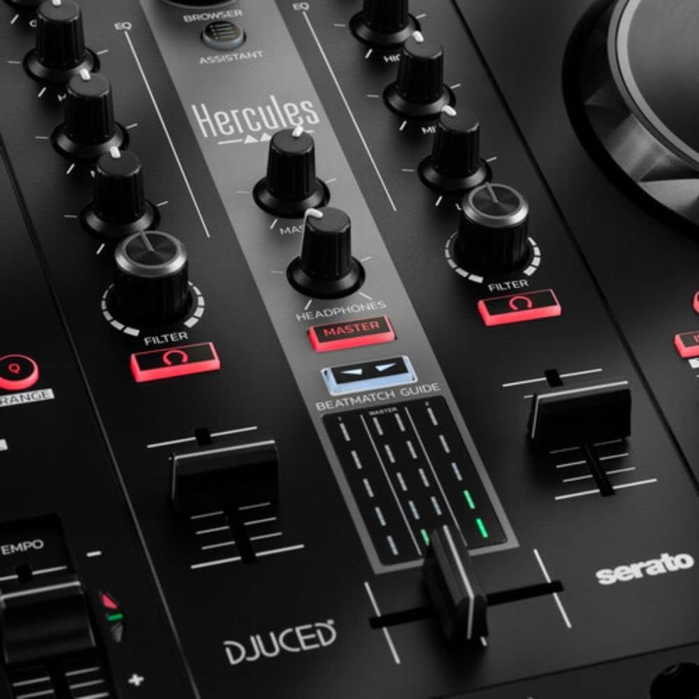 2-Deck USB DJ Controller with Audio Cable M56878