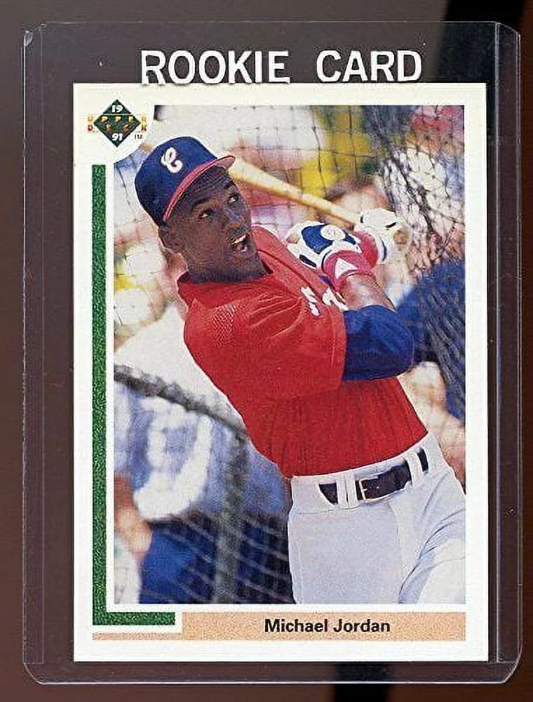 1991 Upper Deck Michael Jordan Chicago Bulls Baseball Rookie Card I151