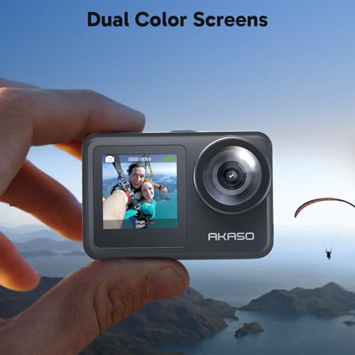 4K30fps Action Camera with 256GB MicroSDXC U3 Memory Card Z957