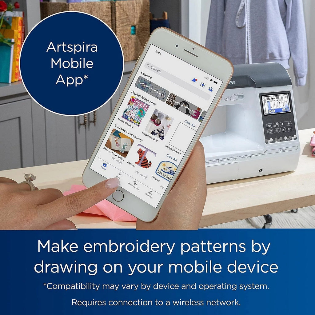 Embroidery & Sewing Machine C97470