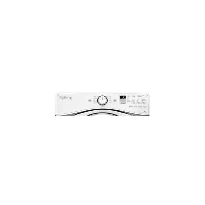 White Front-Loading Gas Dryer E266