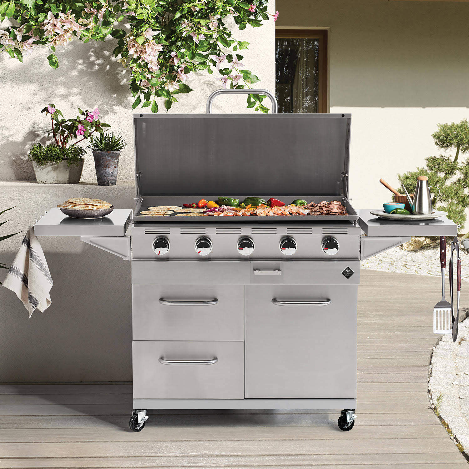 5-Burner Gas Griddle M643