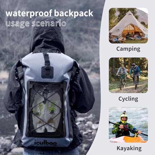 30L/40L Waterproof Dry Bag Backpack Q32508