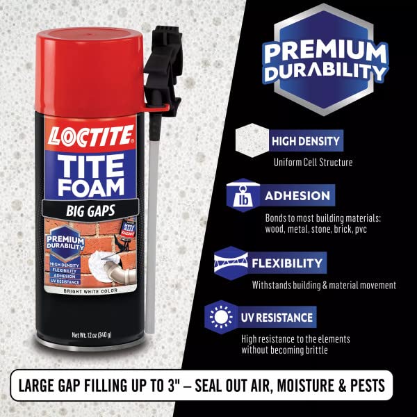12 fl oz Polyurethane Expanding Foam Sealant L53876