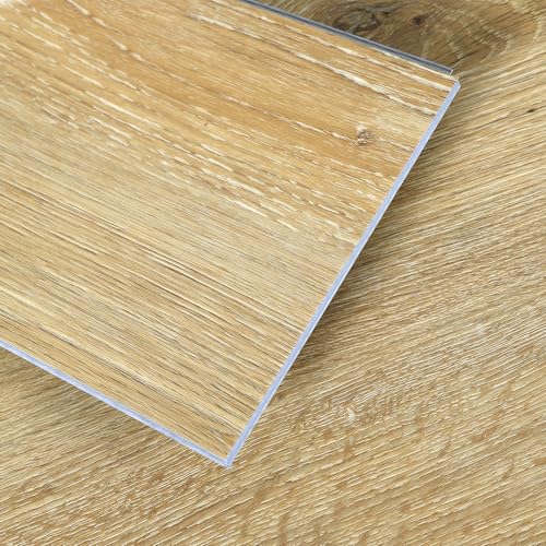 Brown or Grey 5mm Vinyl Flooring Planks, 14 Planks per Box E413261