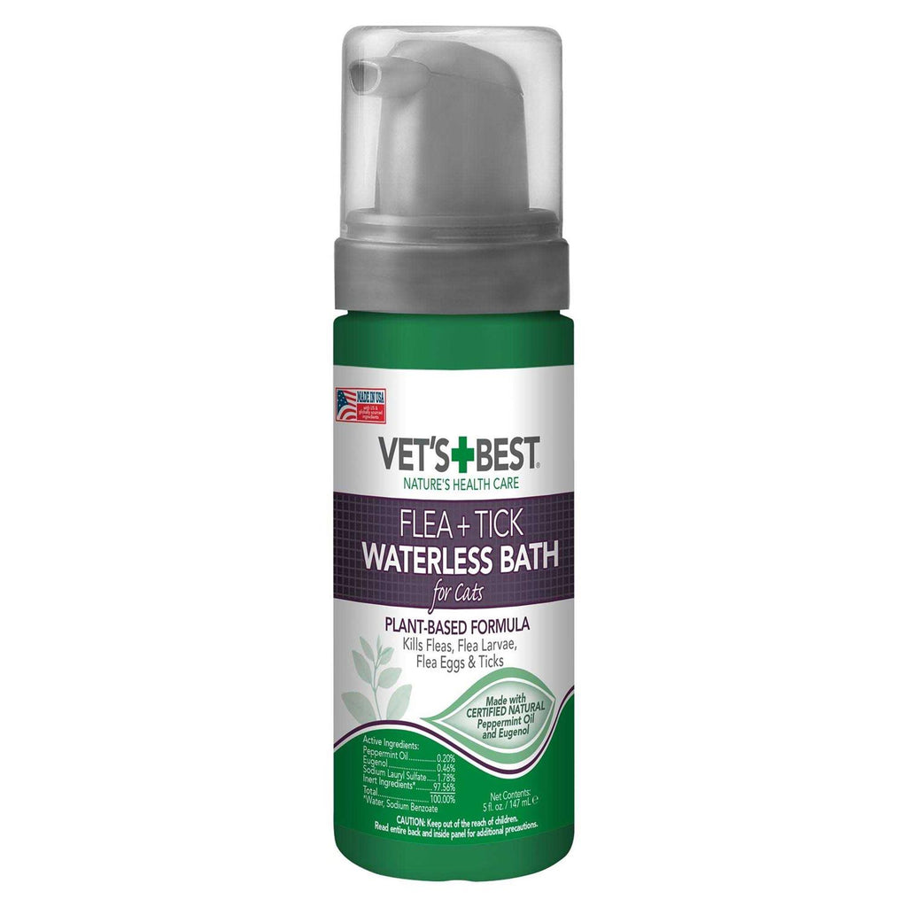 Flea & Tick Waterless Bath for Cats S58318