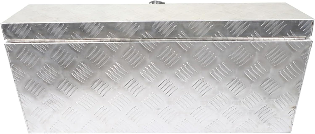 Silver Aluminum Pickup Truck Bed Tool Box J803802