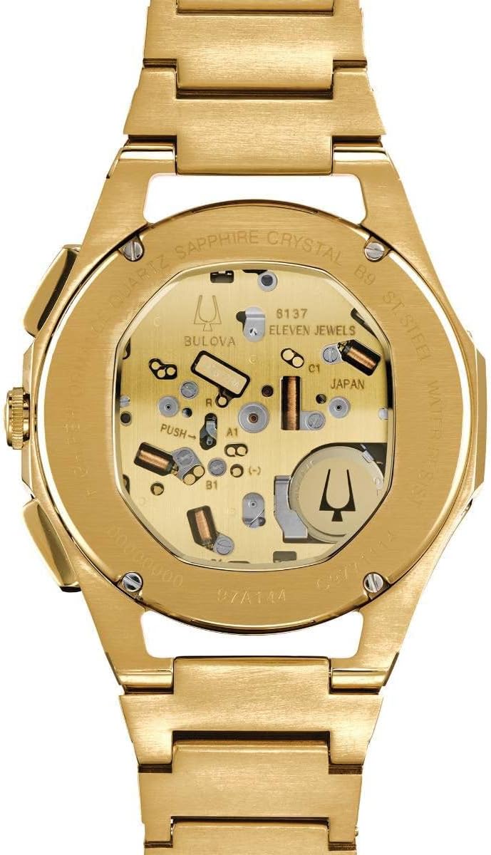 Gold-Tone Stainless Steel Quartz Chronograph Watch D631987