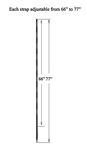 Black Over-The-Door Hat Rack Holds 18 Caps S312